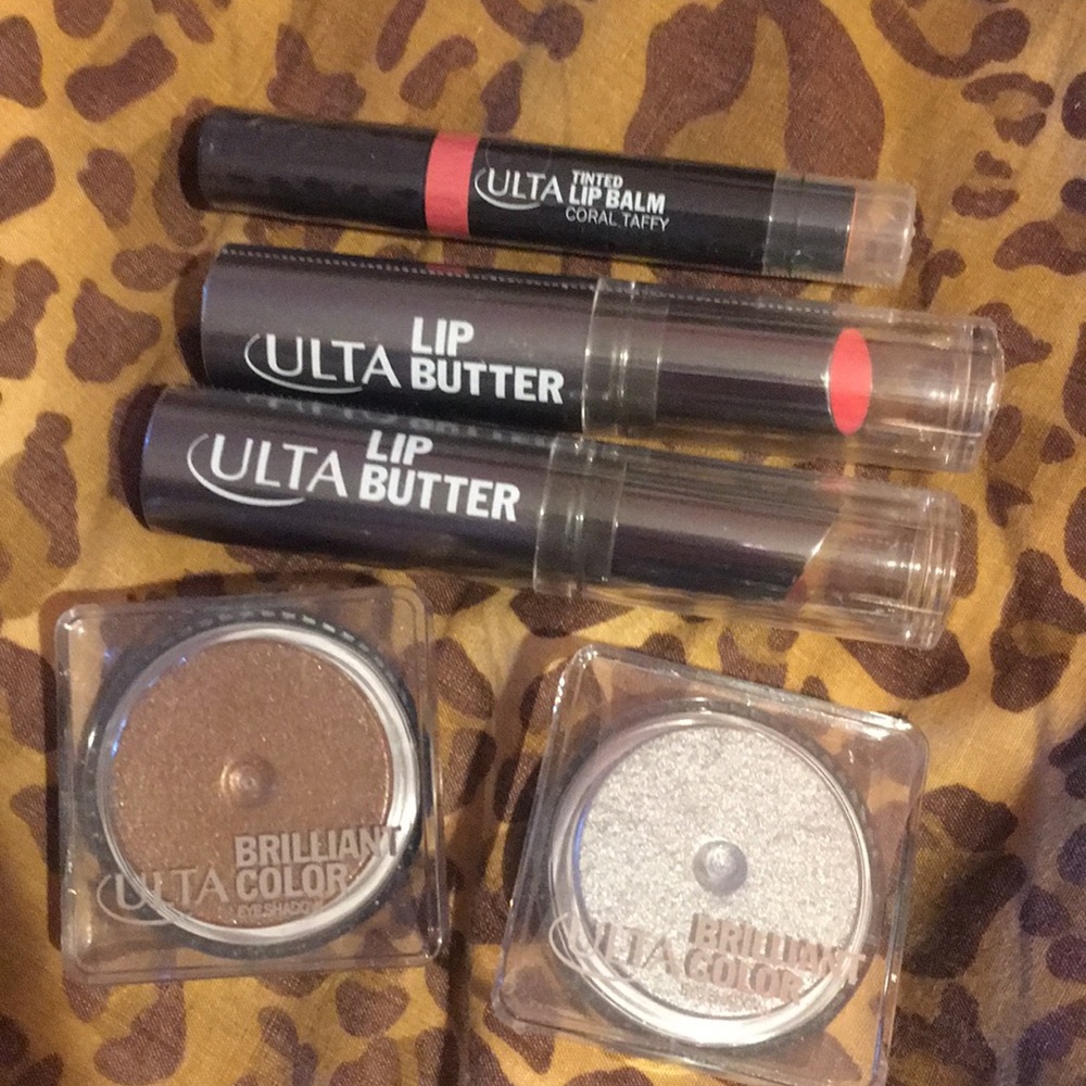 Ulta eyeshadow and lipsticks